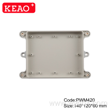 Wall mount plastic enclosure PWM417,PWM420 ,free sample waterproof plastic enclosure electrical junction box plastic outdoor enc